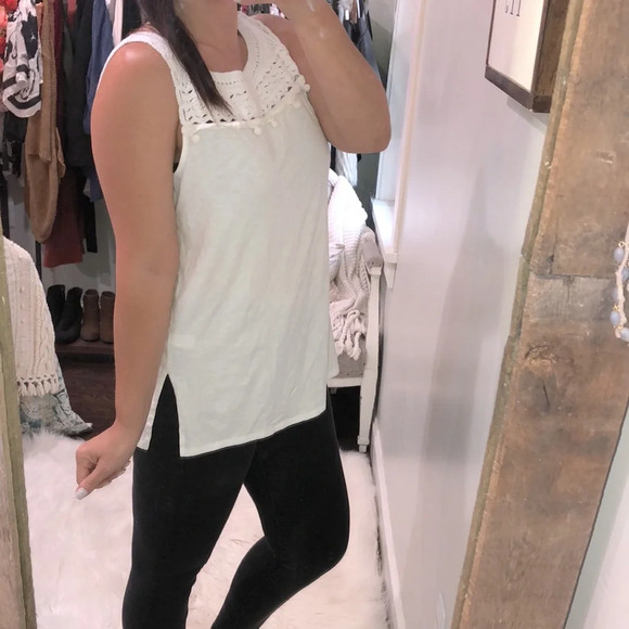 J Jill size medium white top - Picture 2 of 5